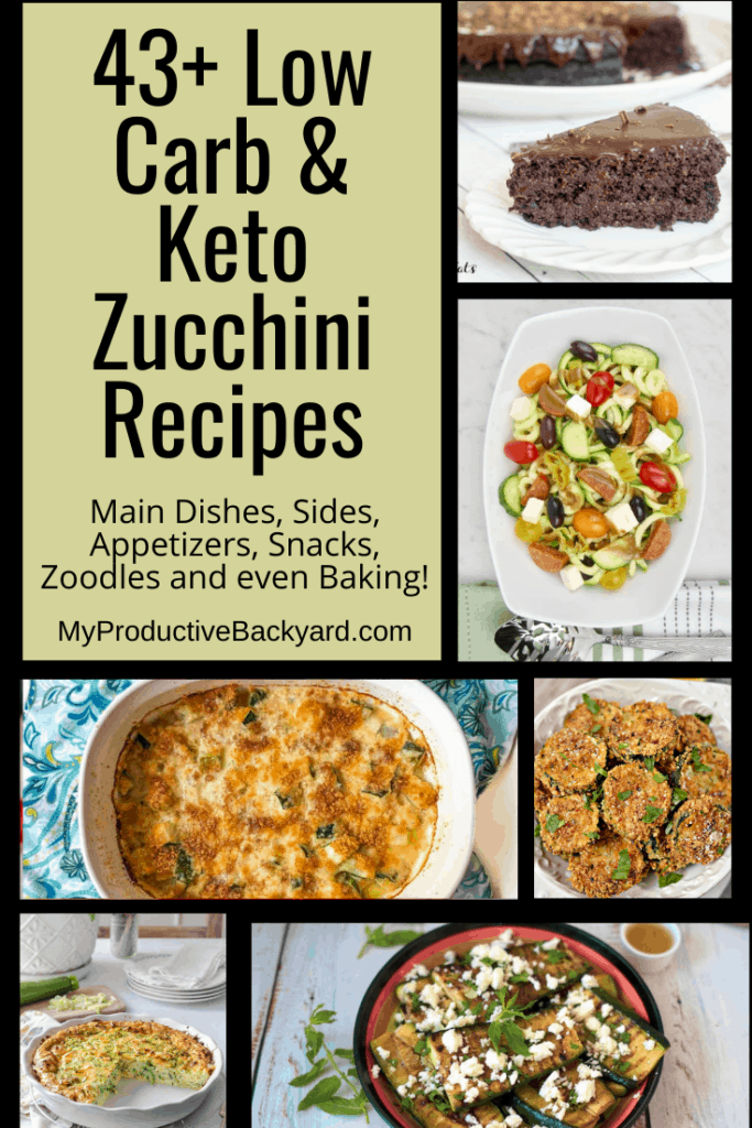 43 Low Carb Keto Zucchini Recipes Pinterest Pin