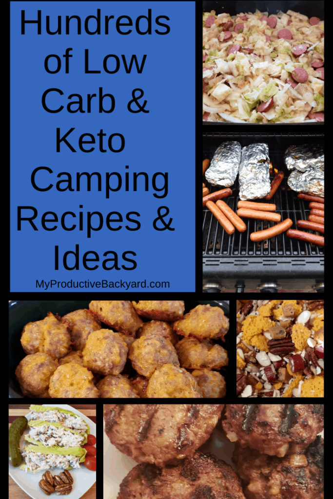 Hundreds of Low Carb Keto Camping Recipes and Ideas collage