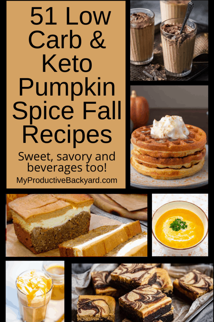 51 Low Carb Keto Pumpkin Spice Fall Recipes Pinterest Pin