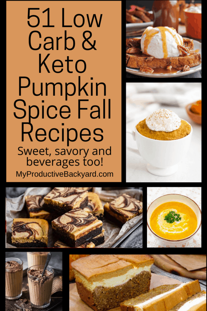 51 Low Carb Keto Pumpkin Spice Fall Recipes Pinterest Pin