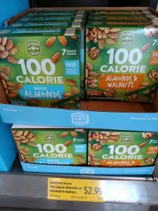 Southern Grove 100 Calorie Almonds or Almonds & Walnuts
