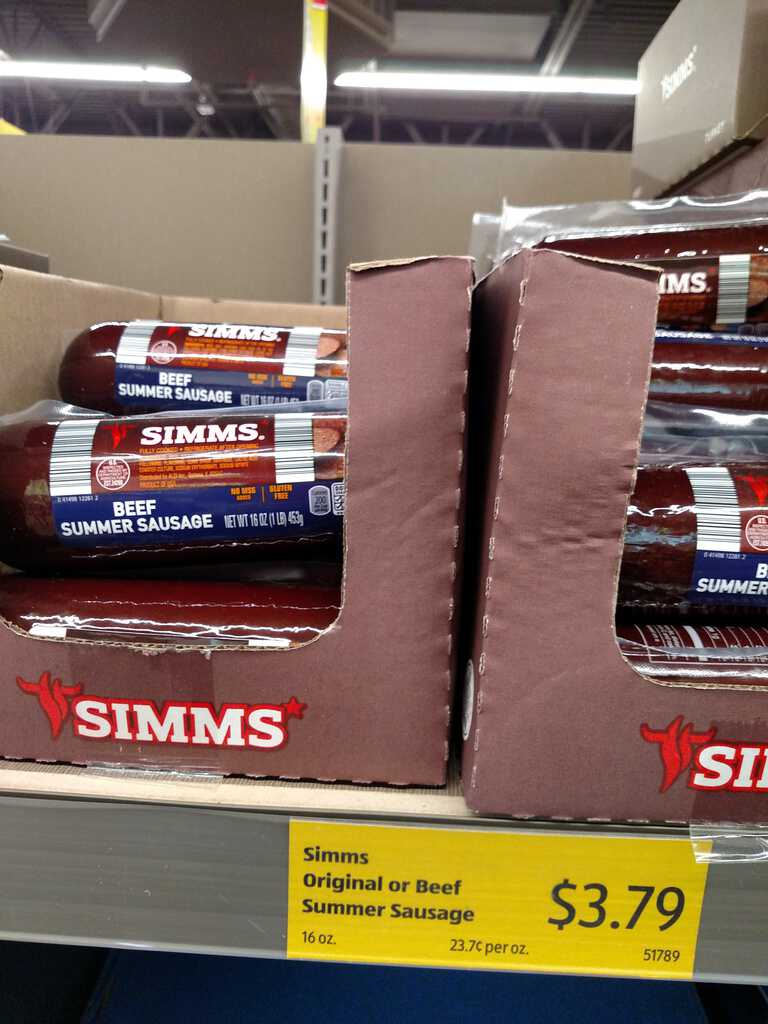 Simms Original or Beef Summer Sausage