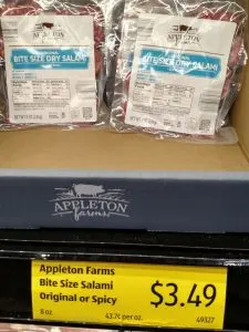 Appleton Farms Bite Size Salami Original 