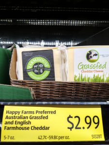 Happy Farms Preferred Australian Grassfed and English Farmhouse Cheddar