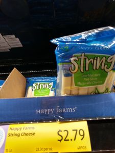 Happy Farms Spirals String Cheese 