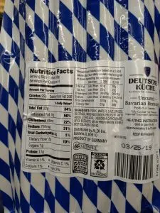 Deutsche Kuche Bavarian label