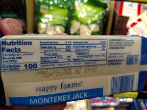 Happy Farms  Monterey Jack label