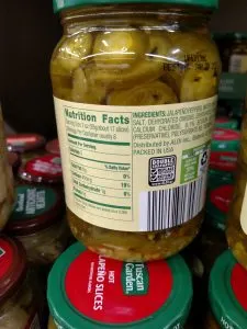 Tuscan Garden Hot Jalapeno Slices label