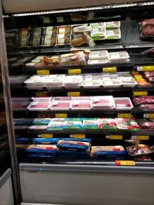 pork section of store