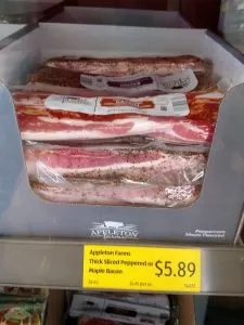 Appleton Farms Thick Sliced Peppered Bacon or Flavored 