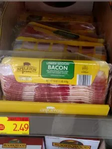 Appleton Farms Lower Sodium Bacon 