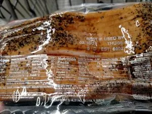 Appleton Farms Thick Sliced Peppered Bacon label