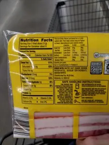 Appleton Farms Center Cut, Premium Sliced bacon label