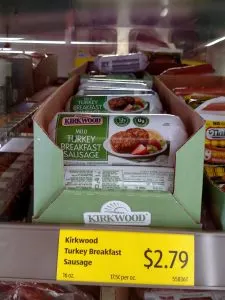 Kirkwood Turkey Breakfast Sausage 