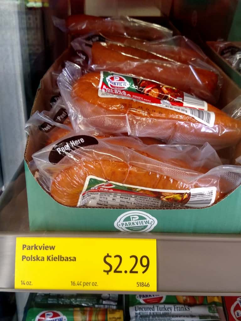 Parkview Polska Kielbasa or Beef Smoked Sausage 