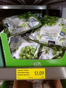 Season’s Choice Steamable Baby Brussels Sprouts