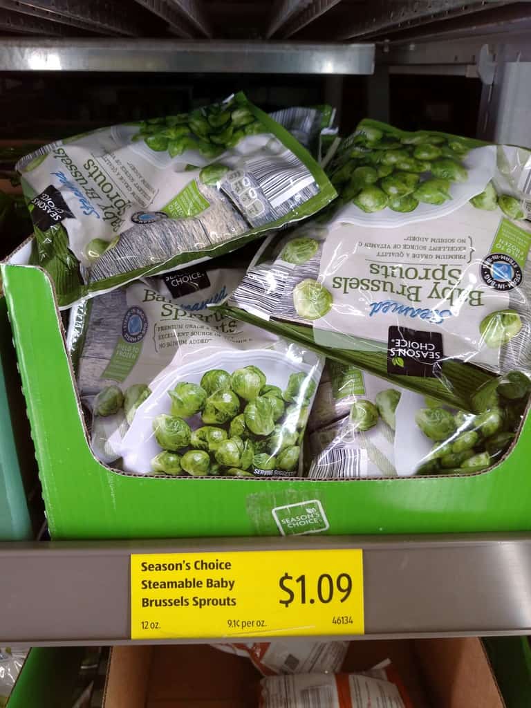 Season's Choice Steamable Baby Brussels Sprouts