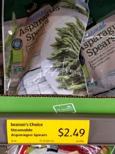 Season’s Choice Steamable Asparagus Spears