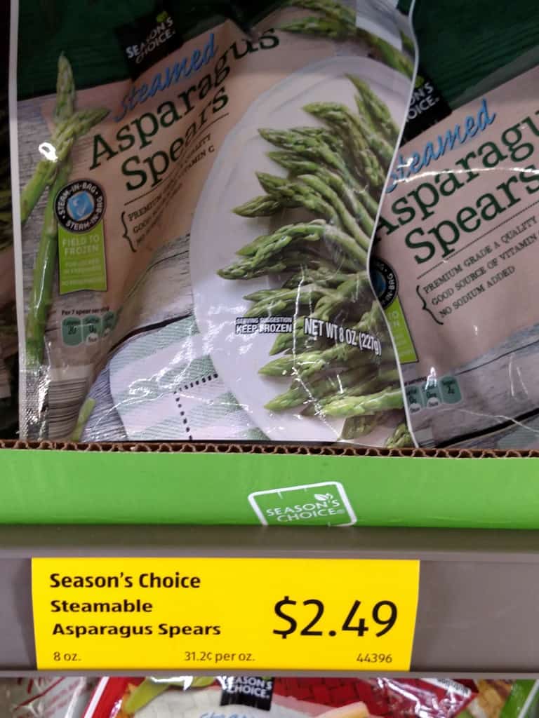 Season's Choice Steamable Asparagus Spears