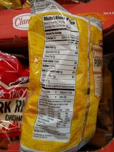 Clancy’s Original Pork Rinds label