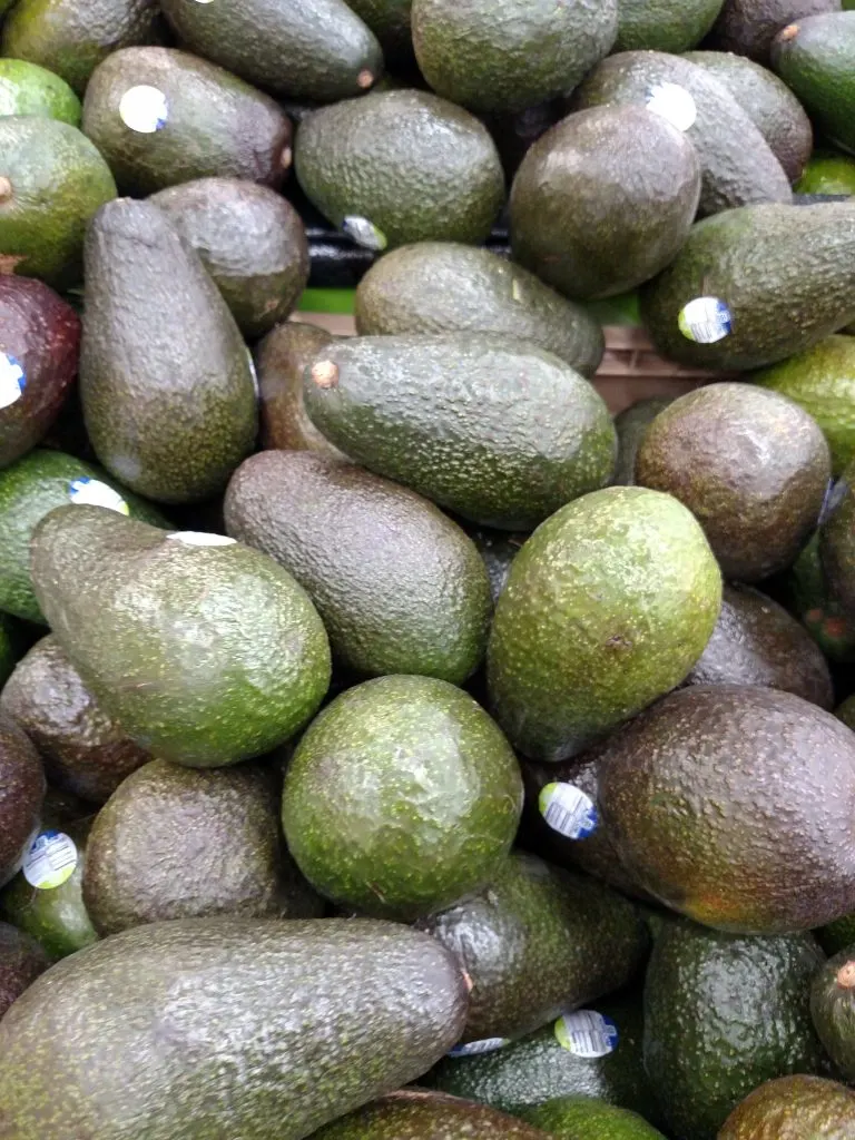 avocados in store