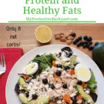 Keto Power Salad with Greens, Protein and Healthy Fats