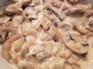 Creamed Mushrooms