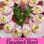 Deviled Red Beet Eggs