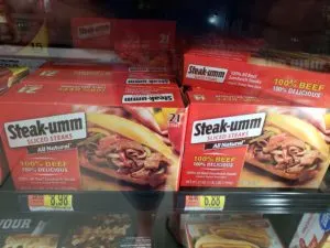 Steak-Ums—100% real beef