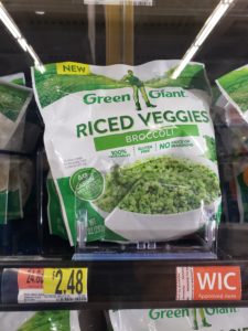  Green Giant Riced Veggies; Broccoli