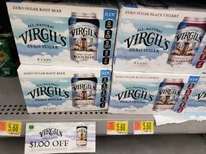 Virgil's all natural soda