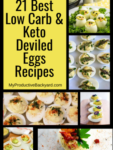 21 Best Low Carb Keto Deviled Eggs Recipes Pinterest Pin