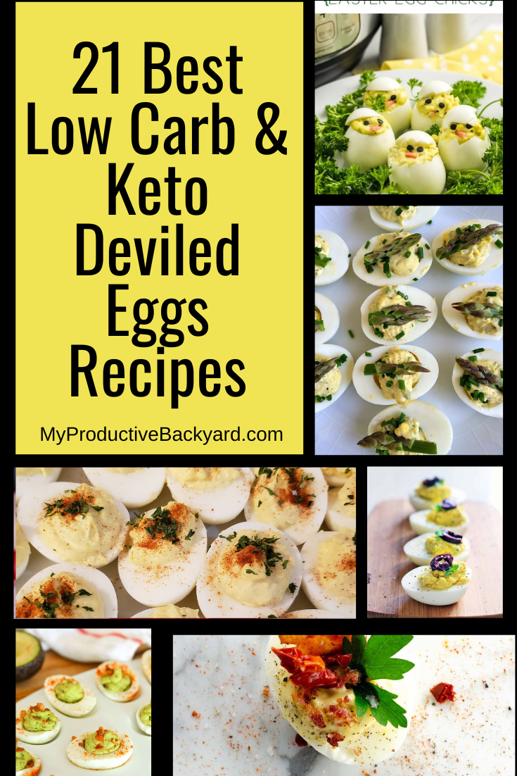 21 Best Low Carb Keto Deviled Eggs Recipes Pinterest Pin