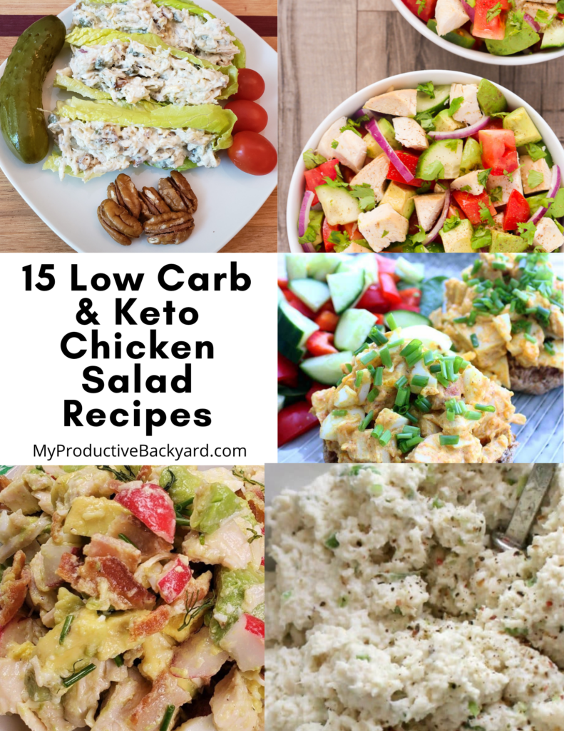 15 Low Carb Keto Chicken Salad Recipes Pinterest Pin