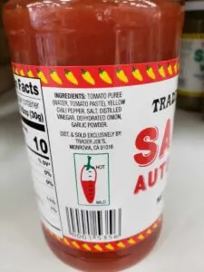Salsa Autentica label