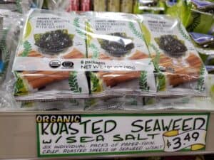Roasted Seaweed with Sea Salt