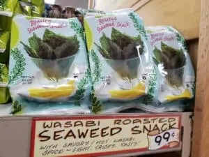 Wasabi Roasted Seaweed Snack