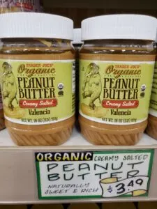 Organic Peanut Butter; salted 