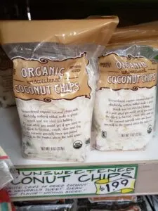 Organic Unsweetened Coconut Chips