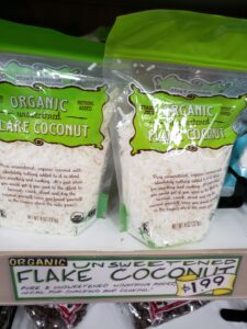 Organic Unsweetened Flake Coconut