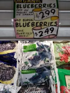 Organic Blueberries