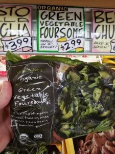 Organic Green Vegetable Foursome