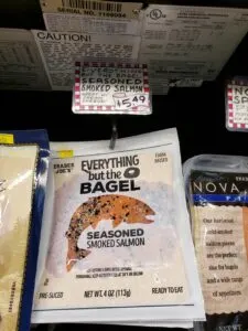 Everything but the Bagel Seasoned Smoked Salmon