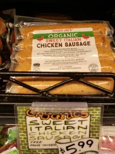 Organic Sweet Italian Chicken Sausage