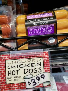 Uncured Chicken Hot Dogs