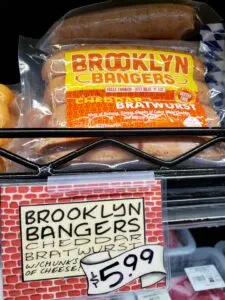 Brooklyn Bangers Cheddar Bratwurst