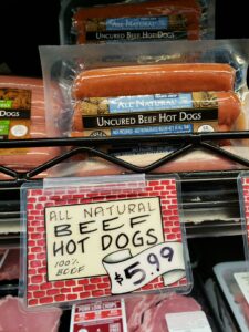 All Natural Beef Hot Dogs