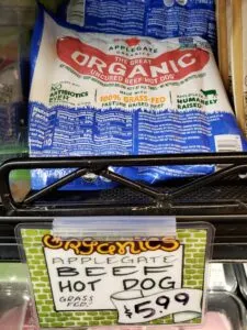 Applegate Organic Uncured Beef Hot Dog