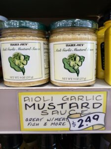 Aioli Garlic Mustard Sauce