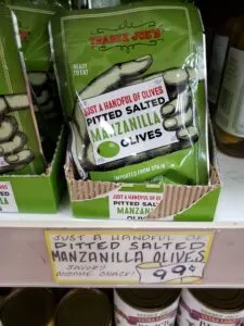 Pitted Salted Manzanilla Olives